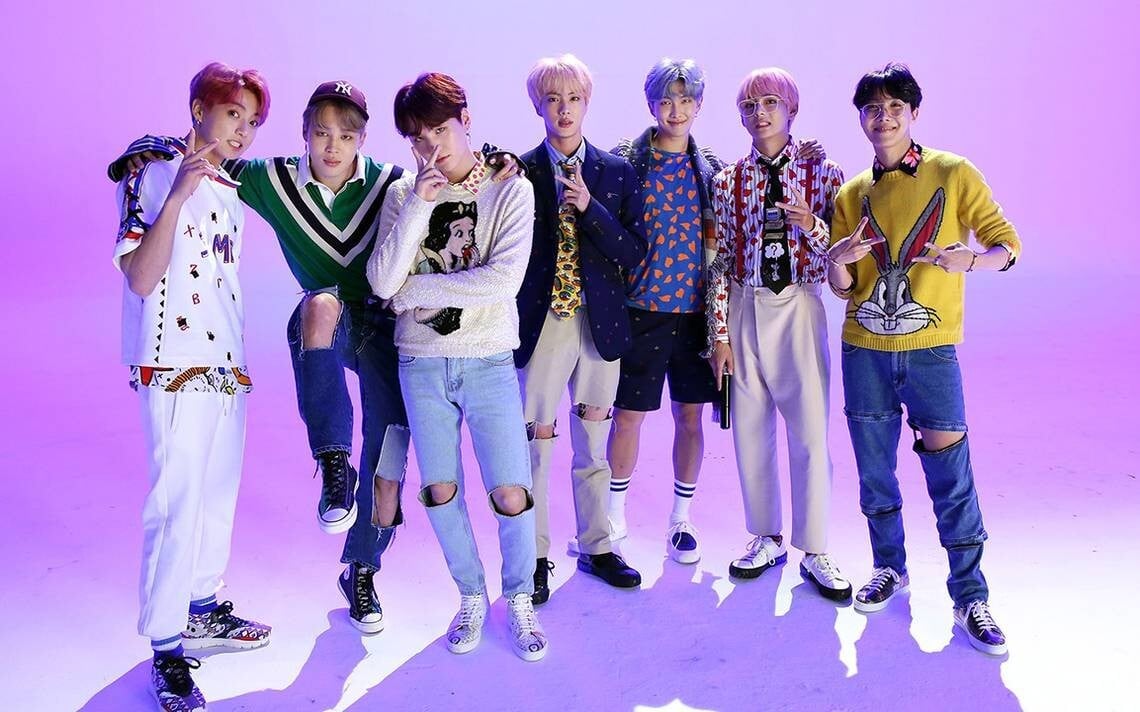 BTS members' first post-Covid concert with in-person audience