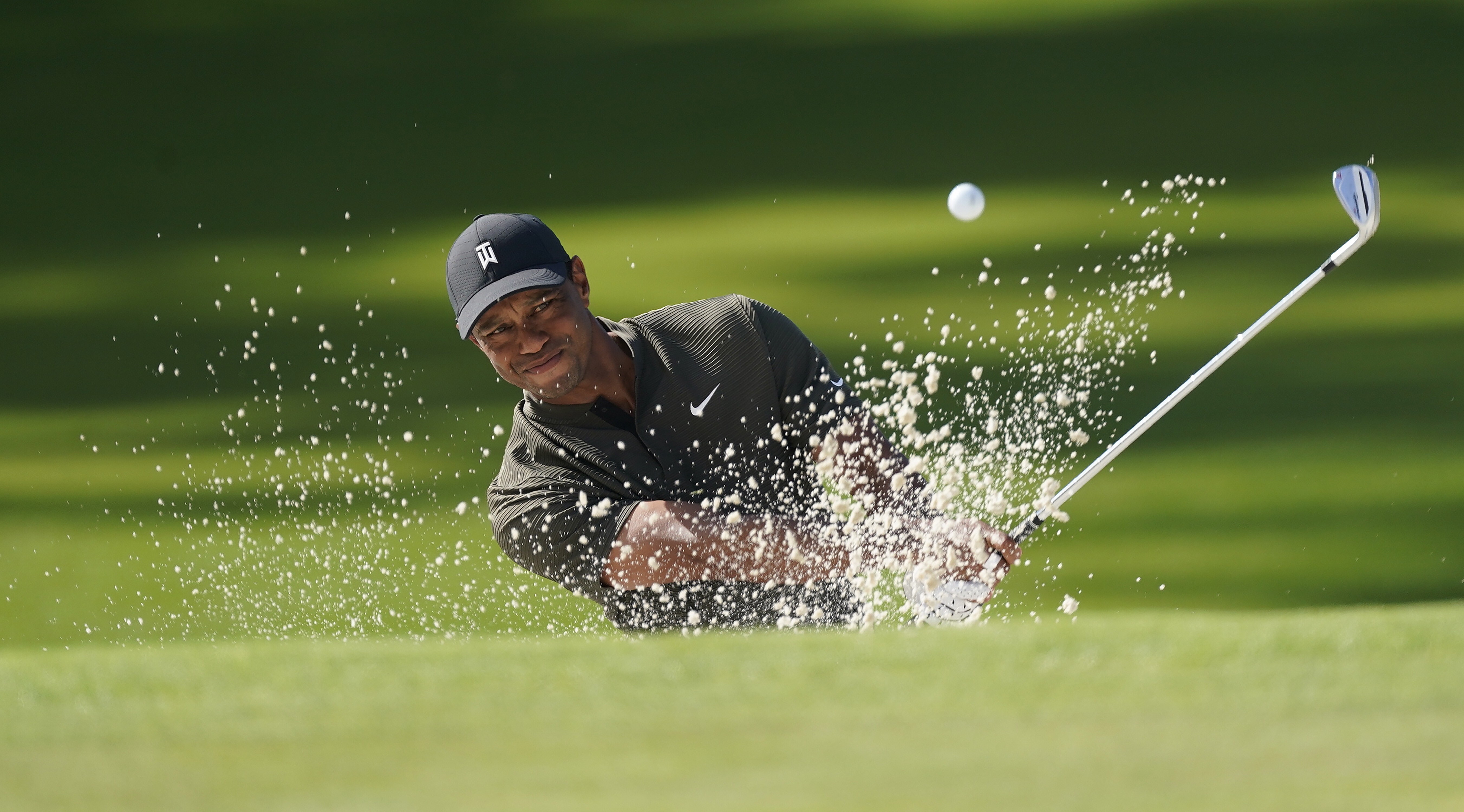 Tiger Woods is in contention after day one of the Masters at Augusta. Photo: EPA
