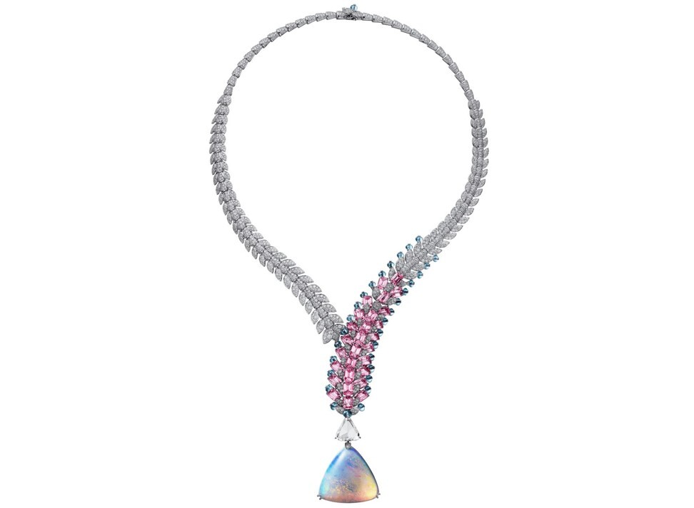 Necklaces Shine in Cartier's New High Jewelry