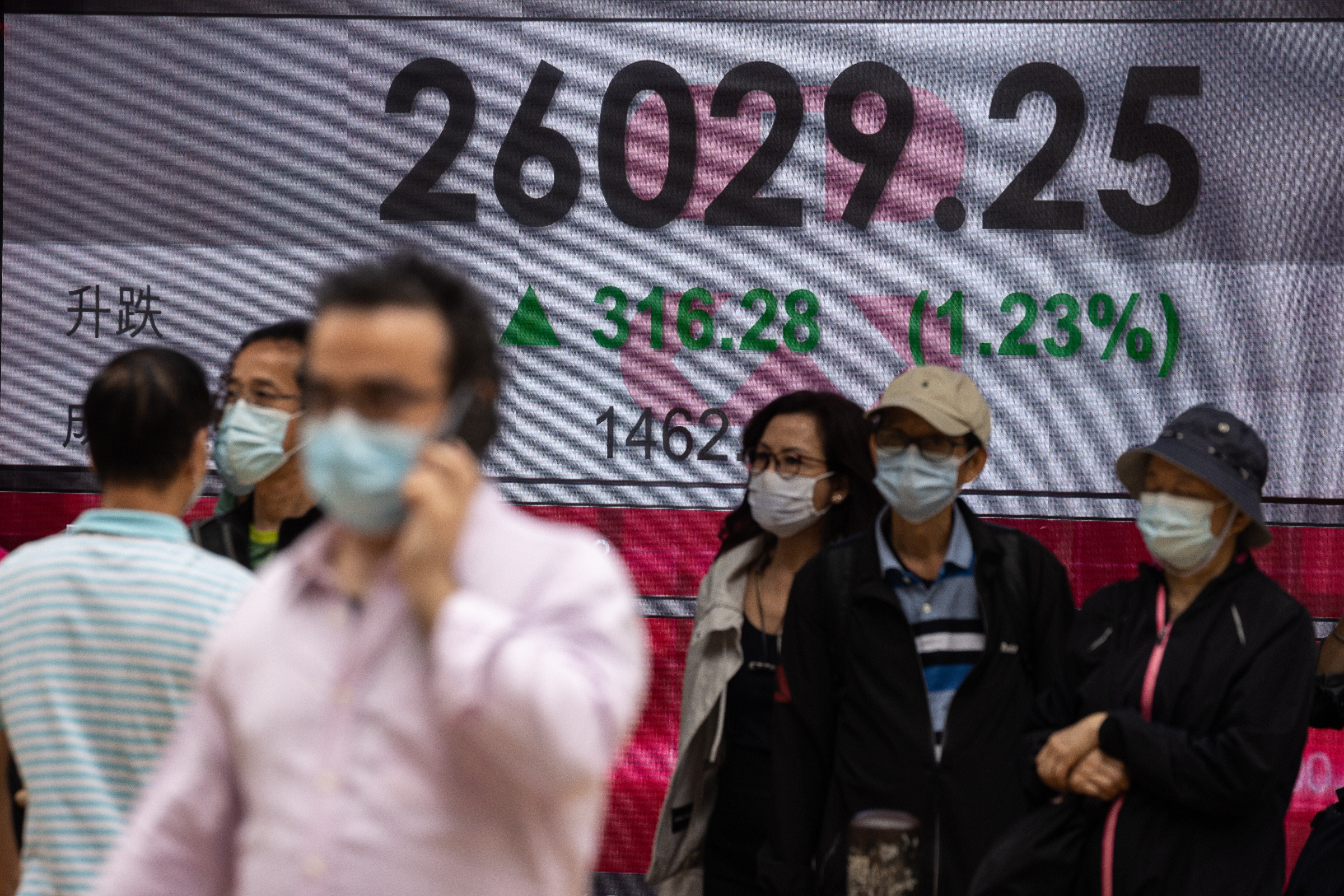 The move takes the number of constituent stocks in the HSI from 50 to 52. Photo: EPA-EFE