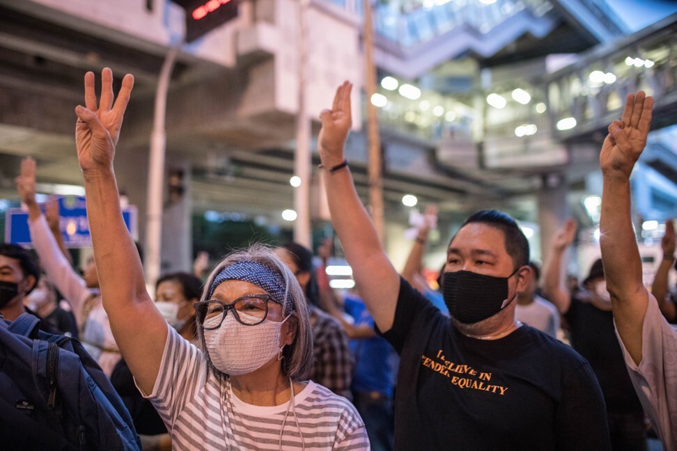 Analysts said Thailand’s anti-government protests could have a detrimental effect on trade ties with the US. Photo: DPA
