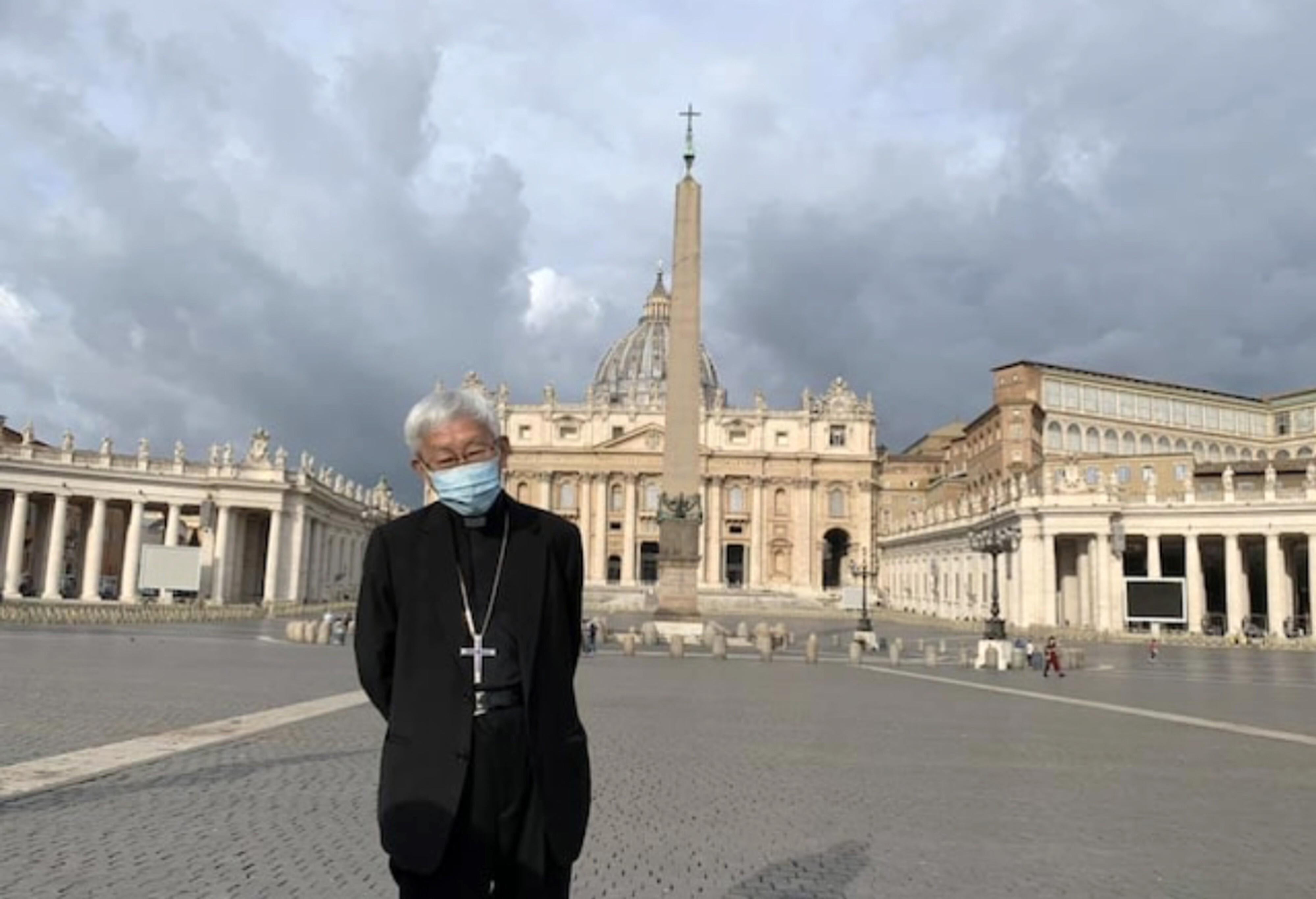 Cardinal Joseph Zen also visited Rome in September but was unable to meet the Pope. Photo: Handout