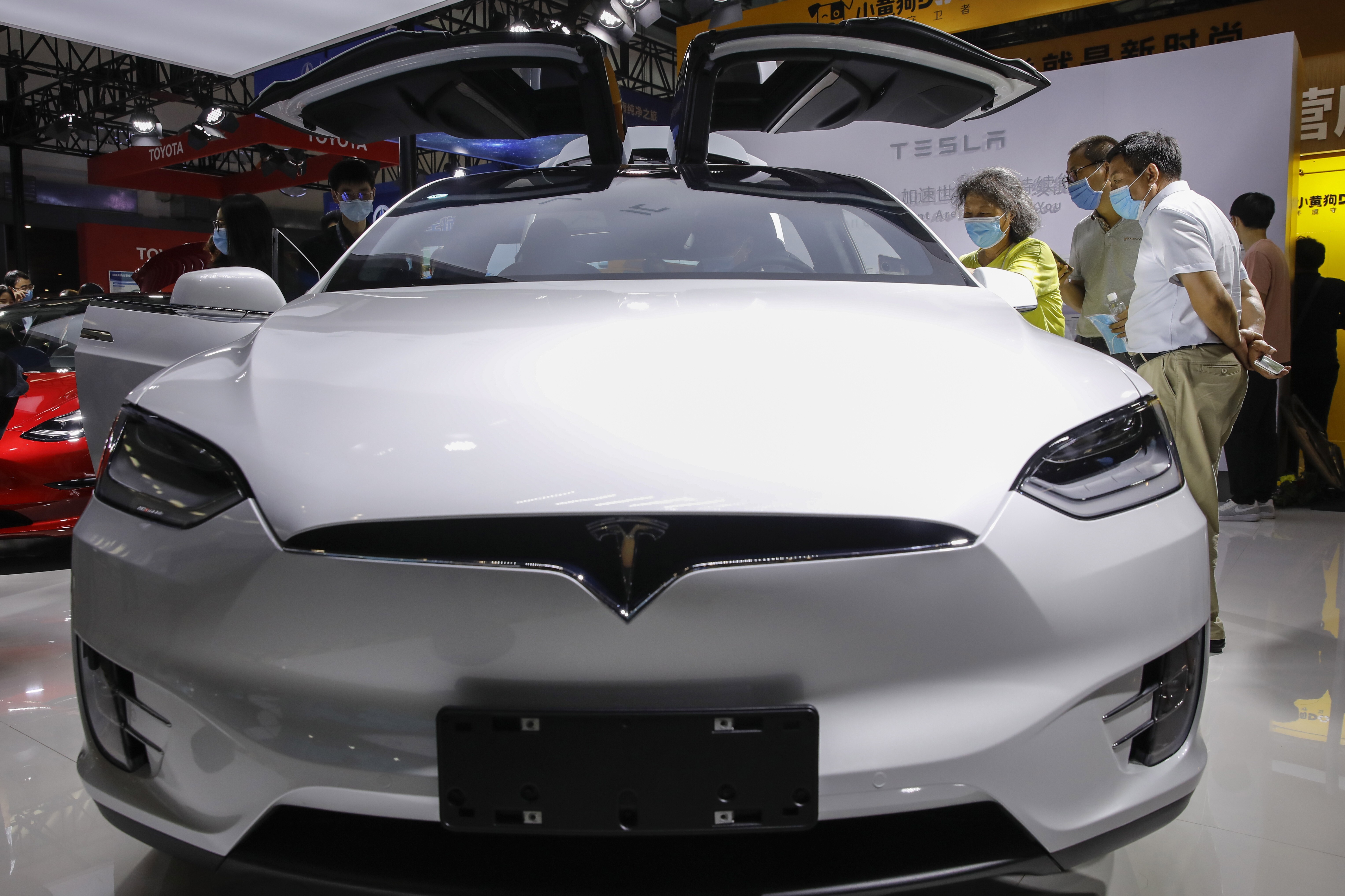 Tesla is opening a customer experience centre in Zhuhai. Photo: EPA-EFE