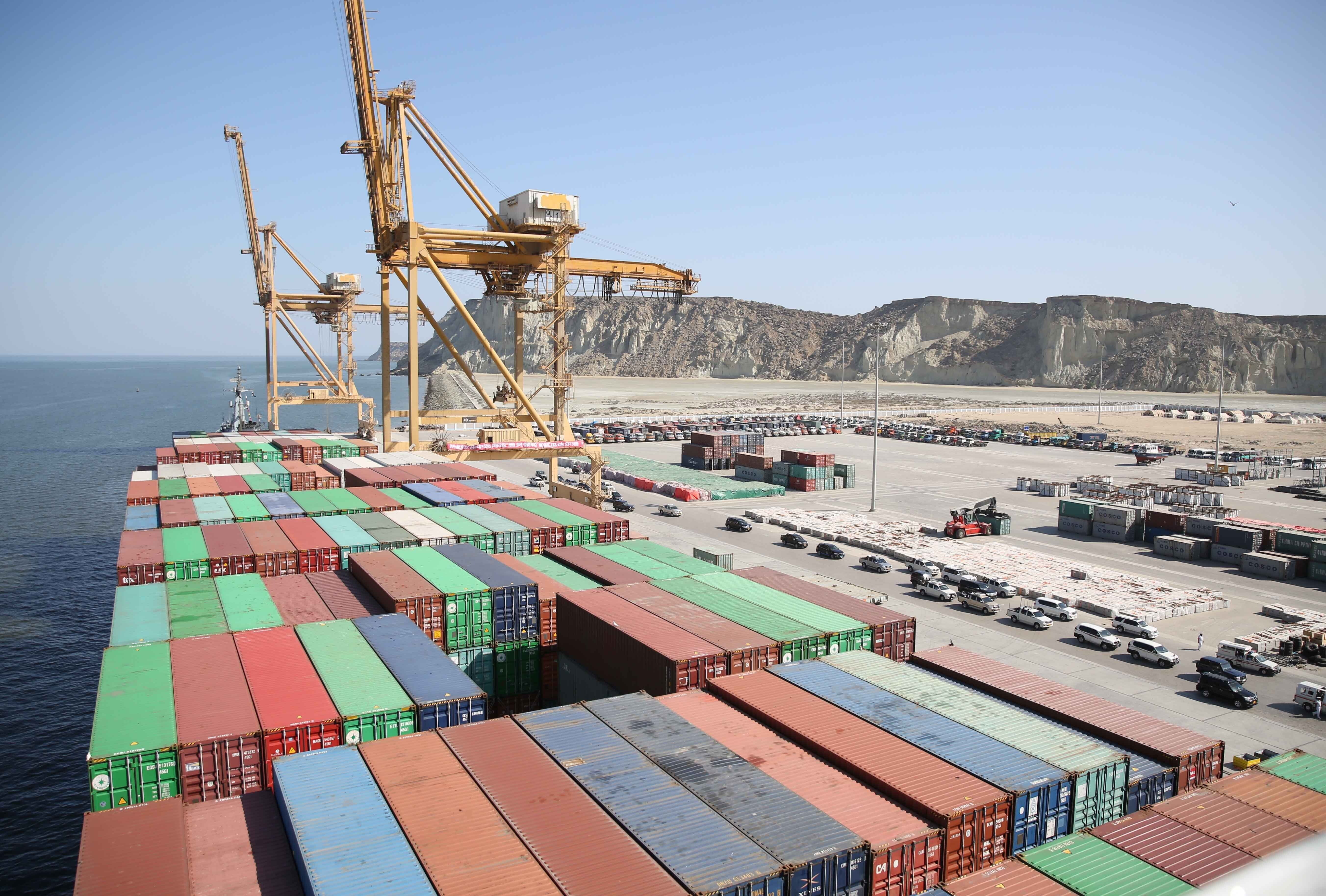 The China-backed Gwadar port in Pakistan. Photo: Xinhua