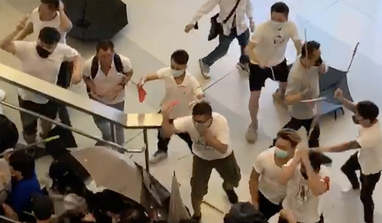 The mob attack in Yuen Long was reviewed in an RTHK programme. Photo: SCMP