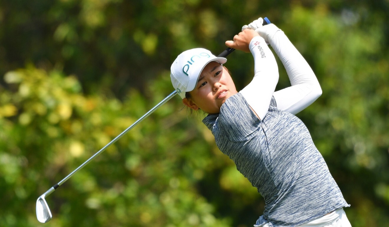 Isabella Leung is leading the women at the Fanling Trophy. Photo: Handout