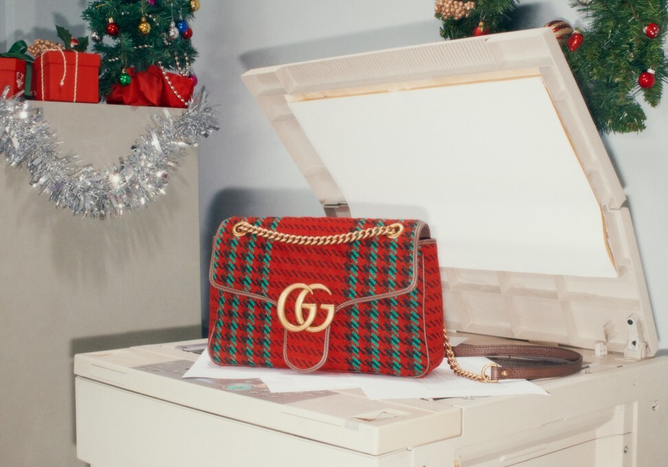 The GG monogram takes on new meaning when sprinkled with festive, charitable cheer.
