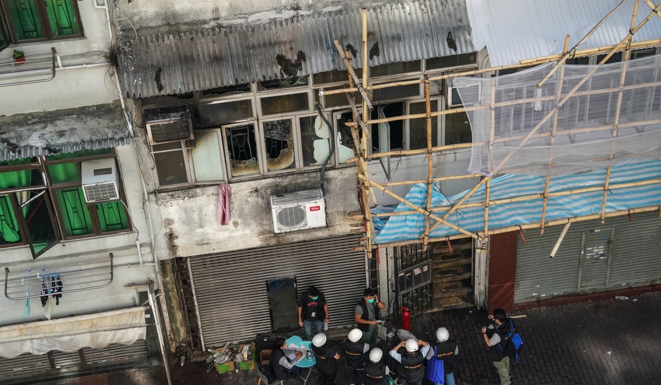 A blaze in a Yau Ma Tei tenement building on November 15 left eight people dead. Photo: Felix Wong