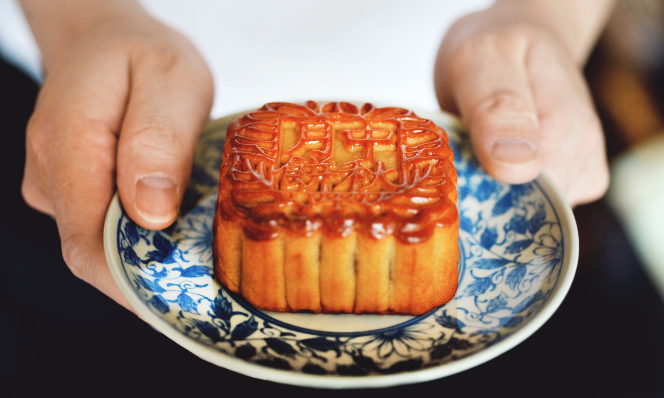 A mooncake eaten during the Mid-Autumn Festival. Photo: Getty Images