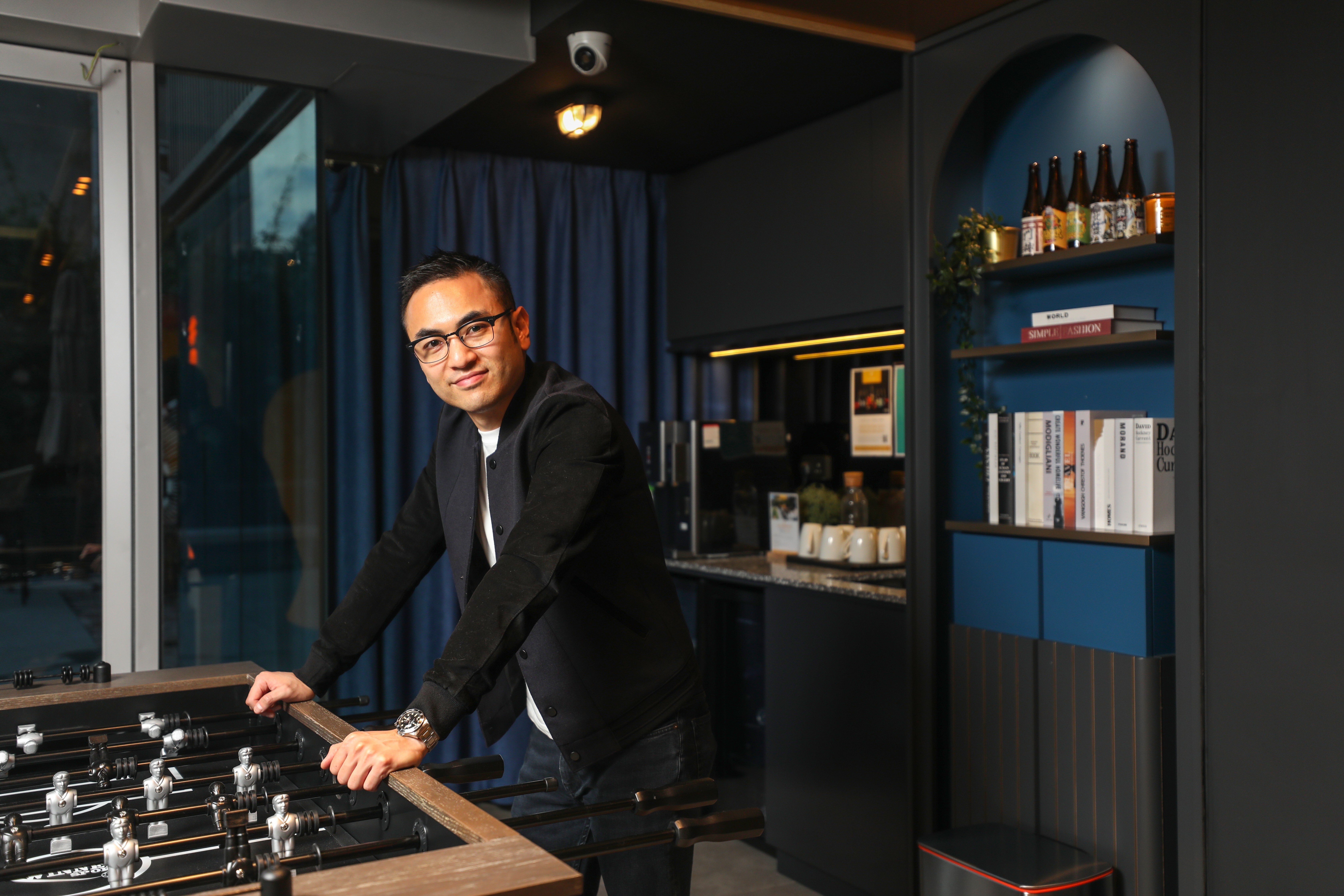 Aaron Lee, co-founder of Dash Living and owner of two Patek Philippe watches. Photo: Chen Xiaomei
