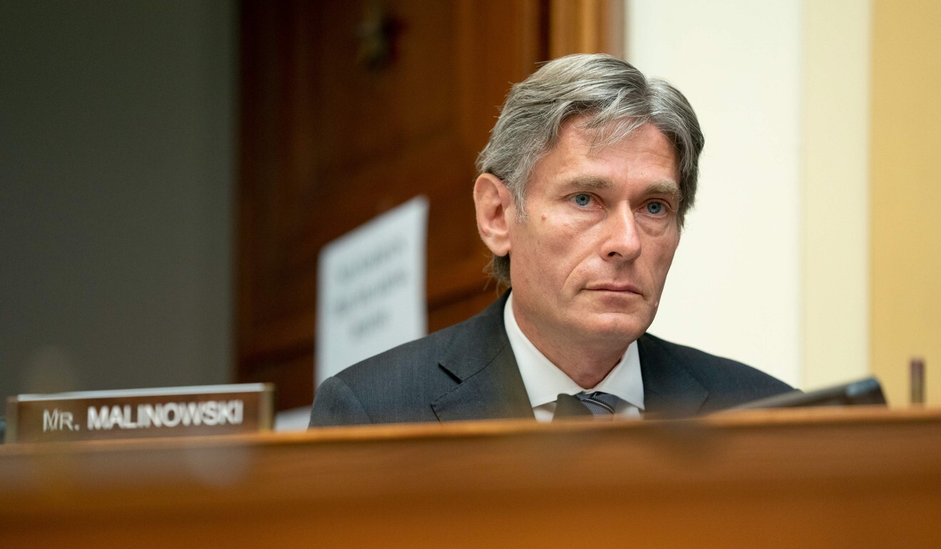 Representative Tom Malinowski, Democrat of New Jersey, sponsored the Hong Kong People’s Freedom and Choice Act of 2020, which passed the House on Monday. Photo: AFP
