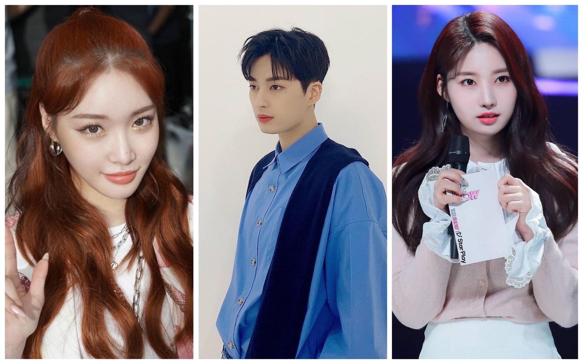 K-pop stars Chungha, Kogyeol from Up10tion and Sihyeon from Everglow have all tested positive for Covid-19. Photos: @chungha_official; @u10t_kogyeol; @syeonstagram99/Instagram