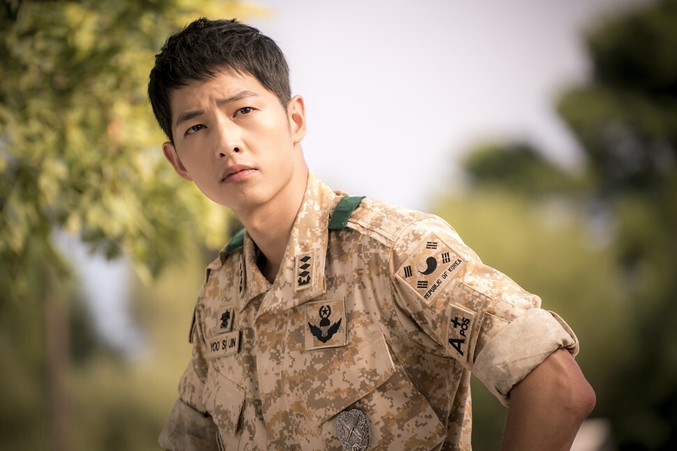 A still from hit K-drama series Descendants of the Sun showing actor Song Joong-ki. Photo: Blossom Entertainment.