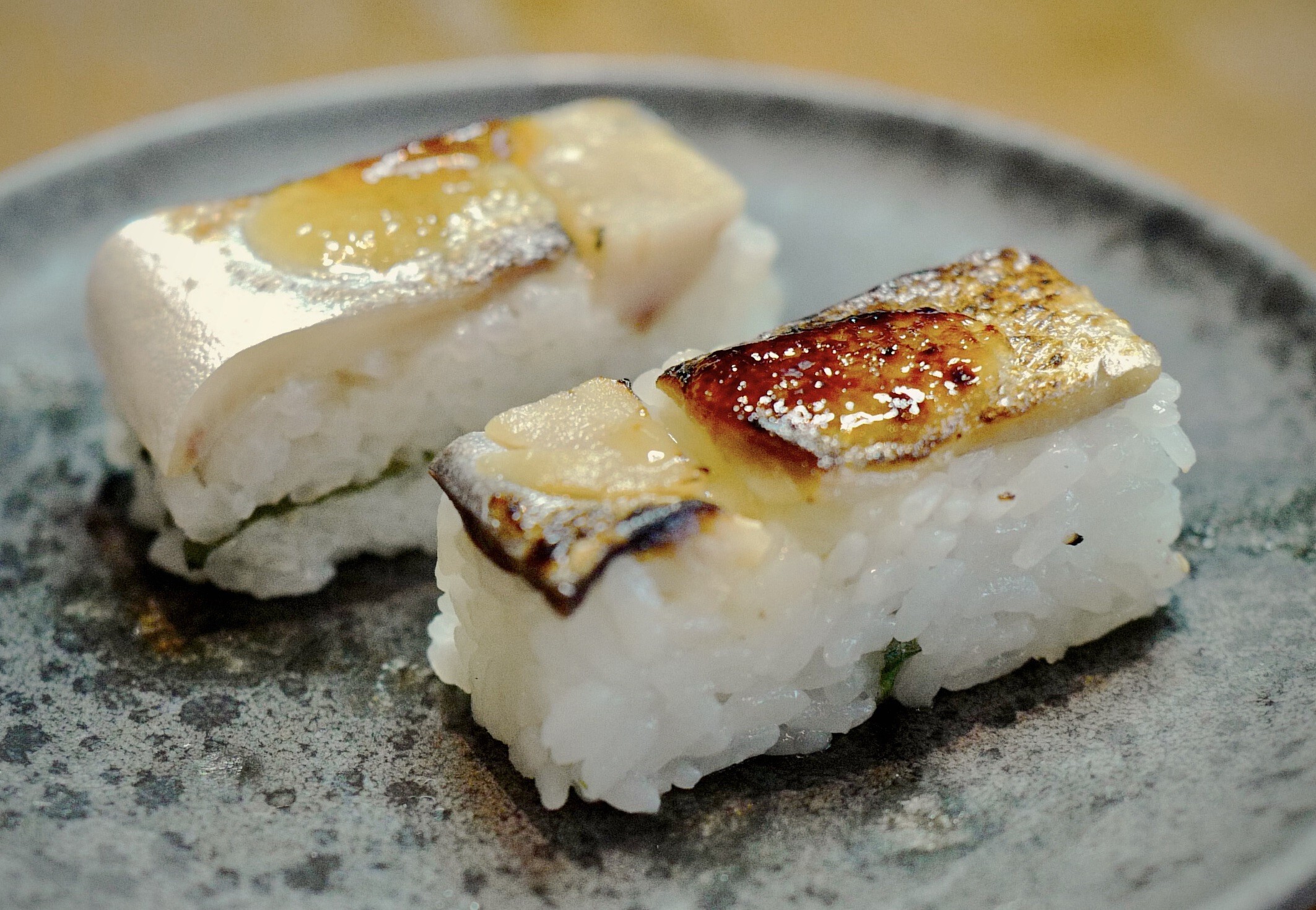 Chako’s aburi osho sushi. Photo: handout