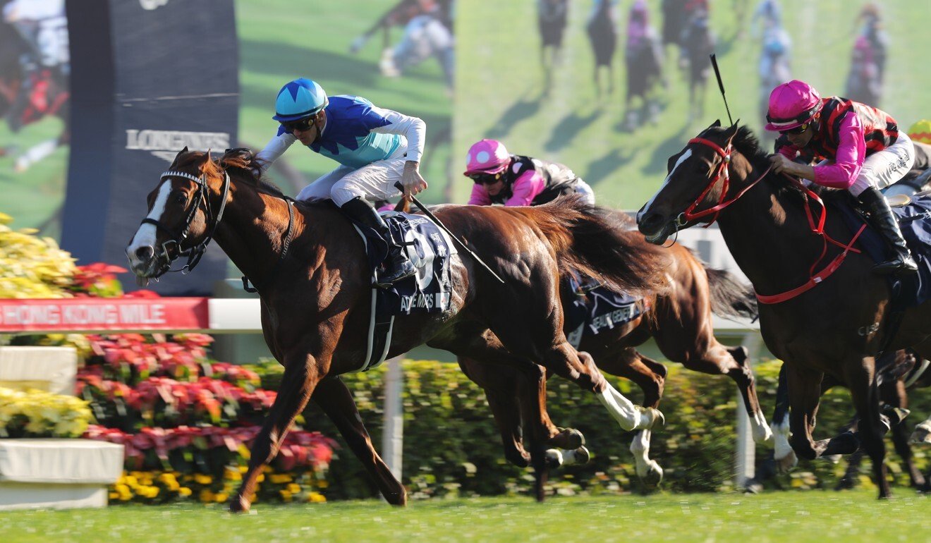 Admire Mars wins the 2019 Hong Kong Mile.