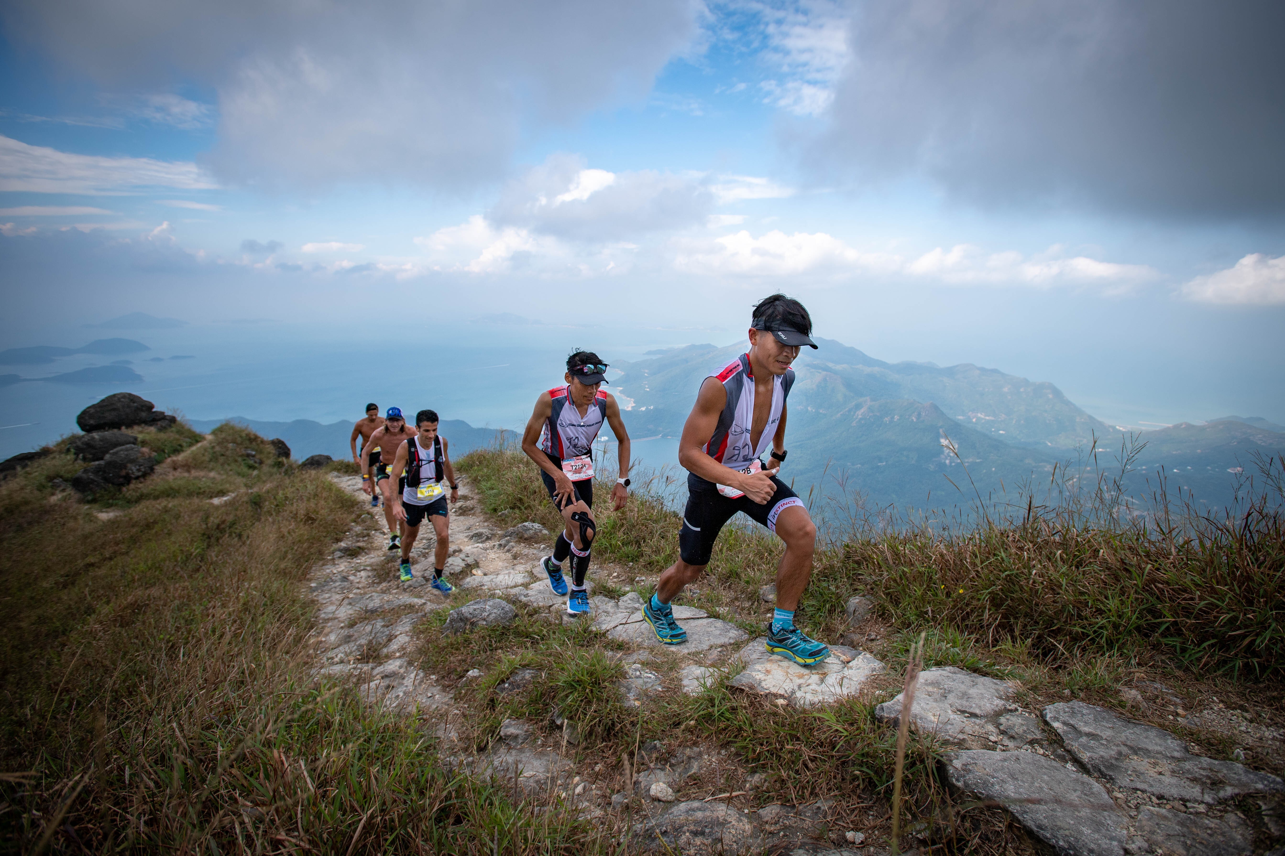 Runners take on the Lantau 2 Peak trail race, 2019, organised by Micheal Maddess. Photo: Action Asia Events