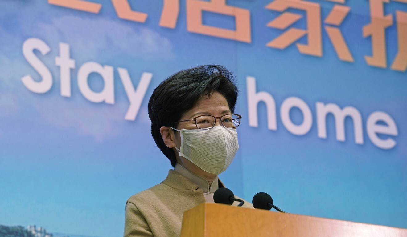 Hong Kong Chief Executive Carrie Lam. Photo: AP