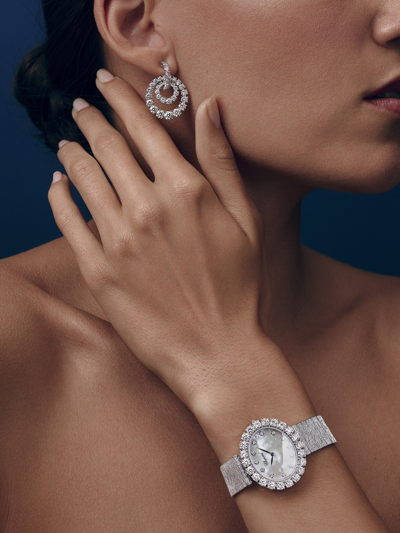 A design from the Chopard L'Heure du Diamant collection, launched along with pieces in the Happy Hearts Wings and Haute Joaillerie collections. Photo: Régis Golay