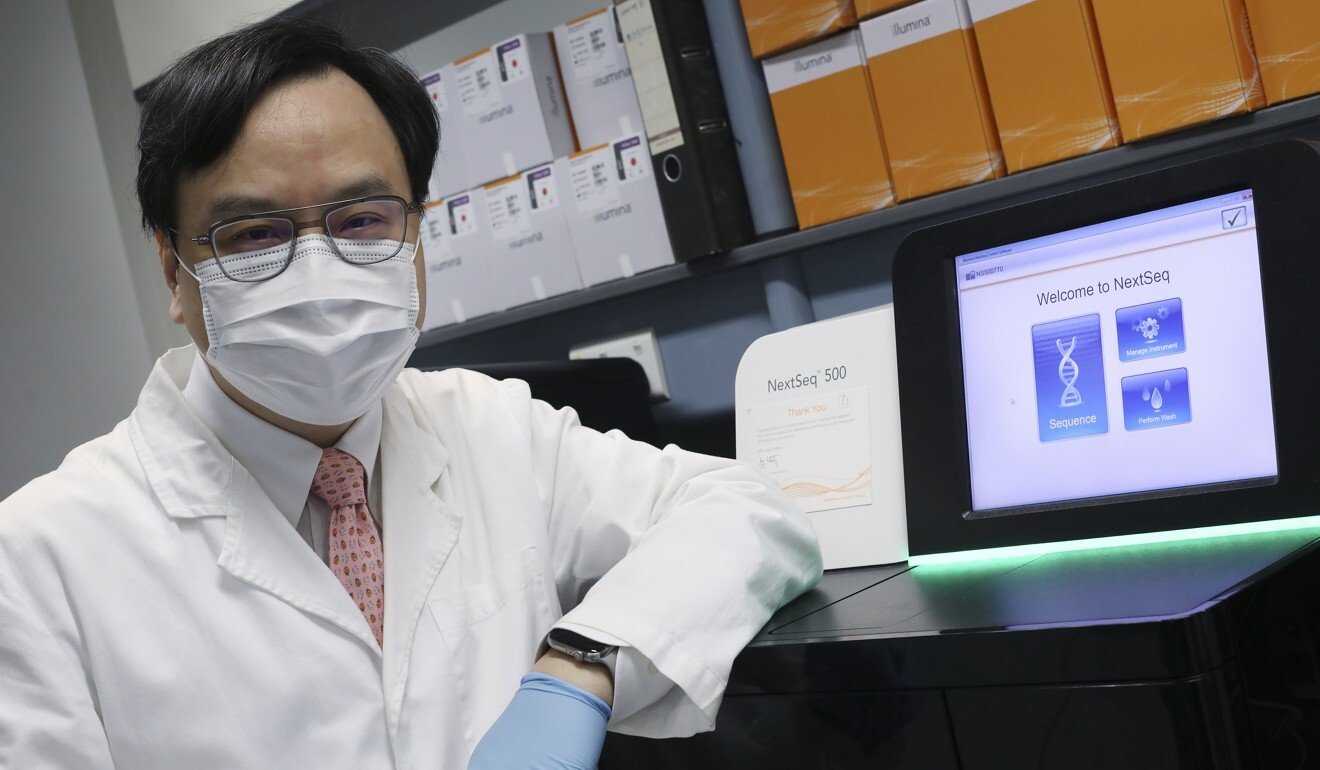Dennis Lo, director of the Li Ka Shing Institute of Health Sciences at Chinese University of Hong Kong, was awarded the prestigious 2021 Breakthrough Prize for his work developing a non-invasive test for checking the health of a fetus. Photo: K.Y. Cheng
