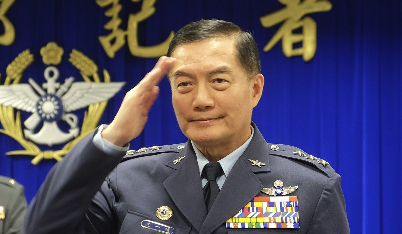 Taiwanese military chief Shen Yi-ming was one of eight people who died in a helicopter crash in January. Photo: AP