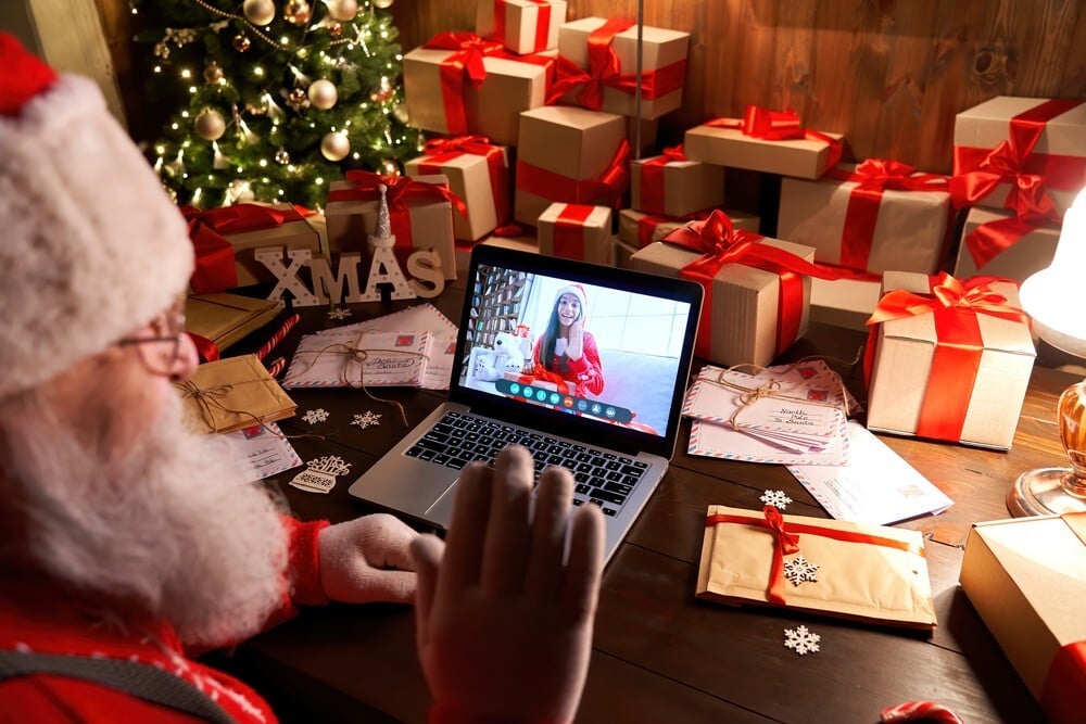 Tech gifts are for everyone, including Santa Claus. Picture: Shutterstock