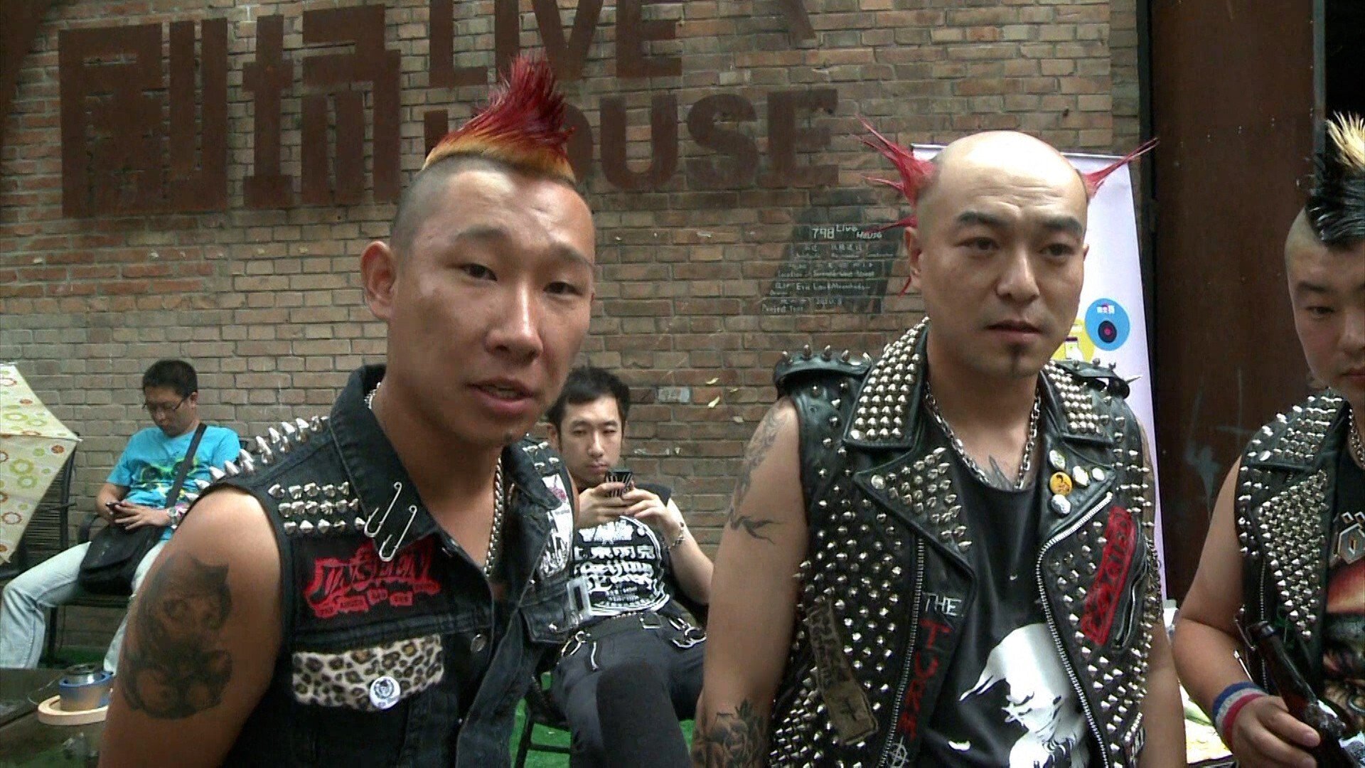A punk in Beijing. Photo: AFP
