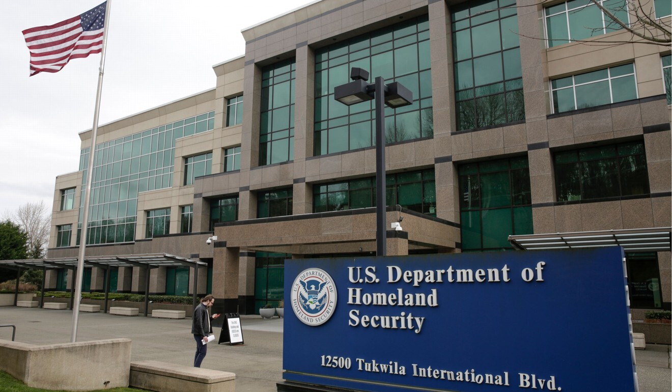 The US Department of Homeland Security is among the federal government agencies that bought SolarWinds’ software. Photo: AFP