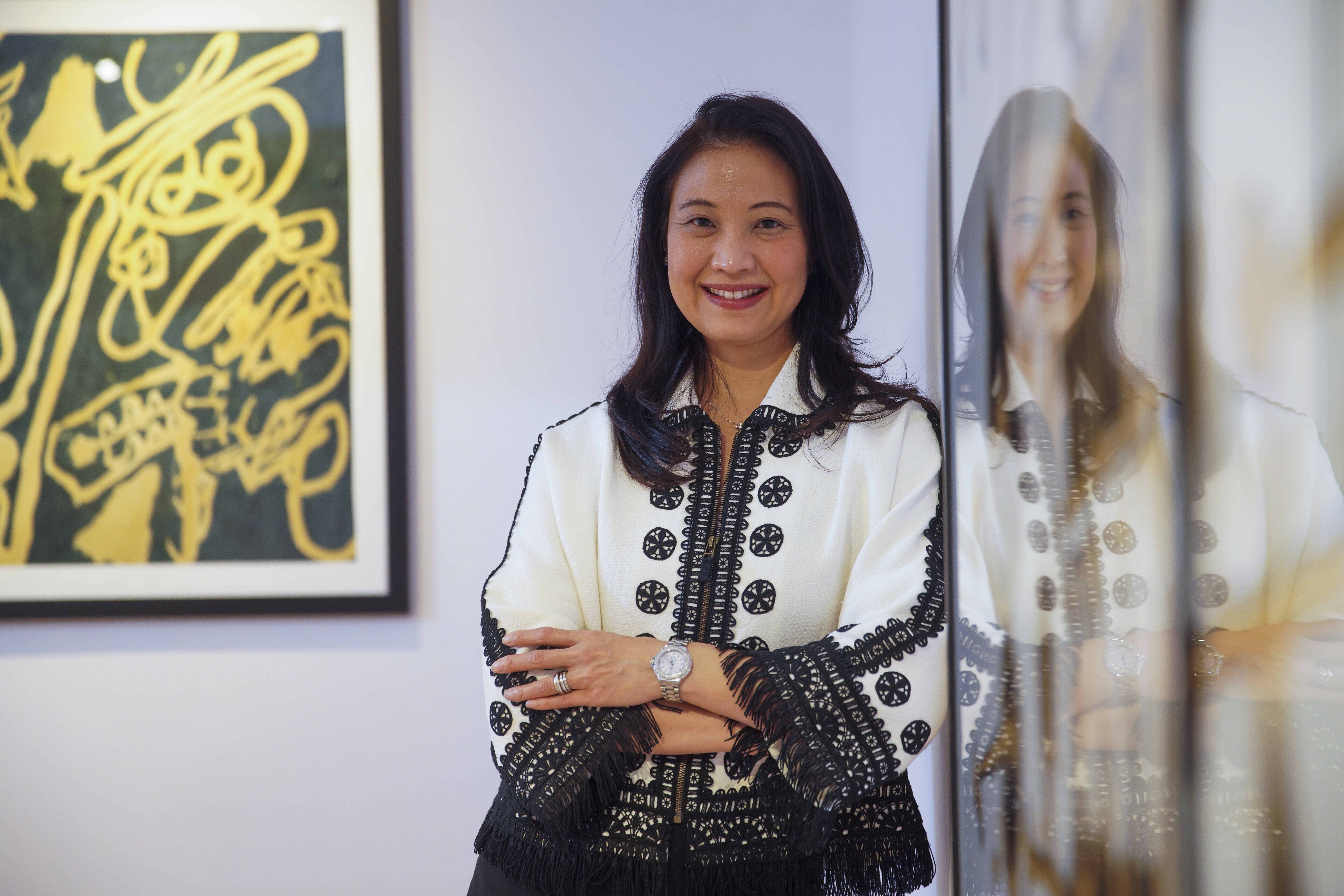 Daphne King-Yao, director of Alisan Fine Arts. Photo: Winson Wong