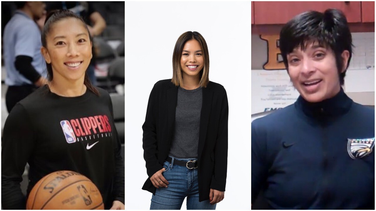 Natalie Nakase, Ilene Tsao and Christy Thomaskutty are among the Asian-American women ready to follow in Kim Ng’s footsteps. Photos: YouTube, Twitter, Handout