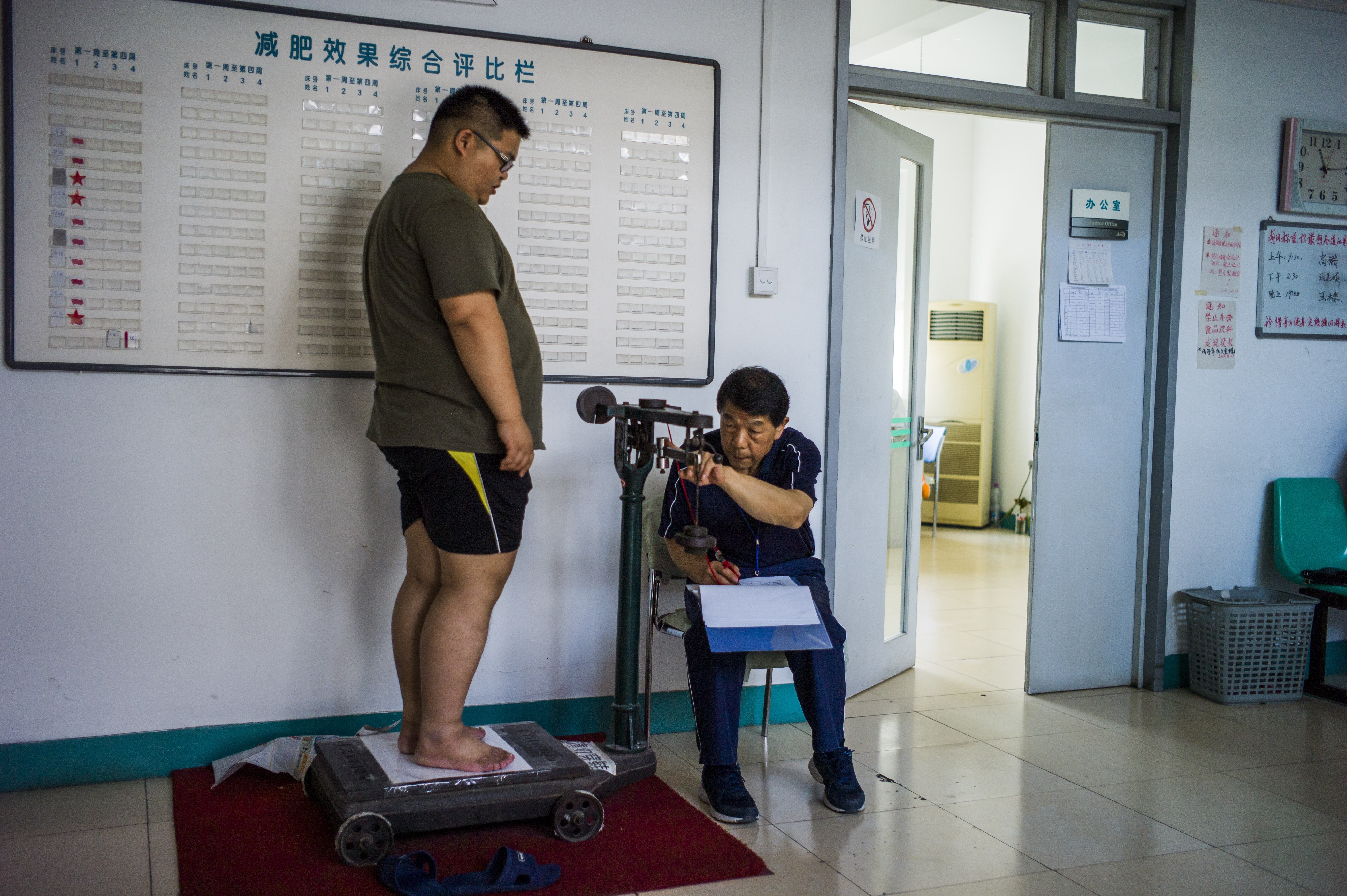 About 19 per cent of adolescents between the ages of six and 17 in China are overweight or obese, according to a new study. Photo: AFP