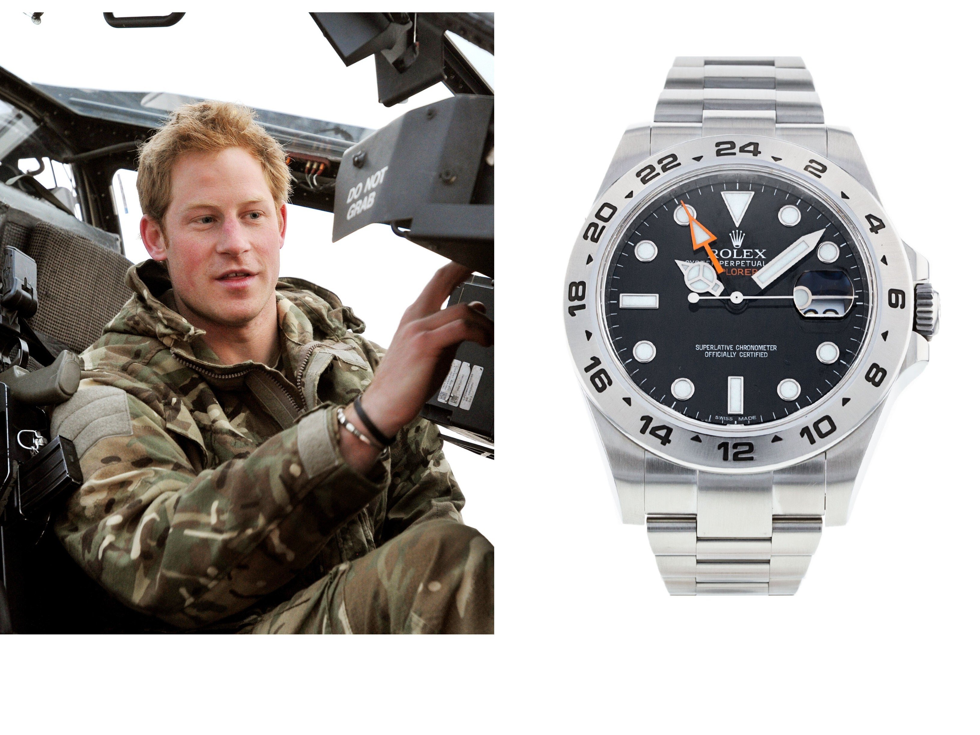 Prince Harry's military Rolex 