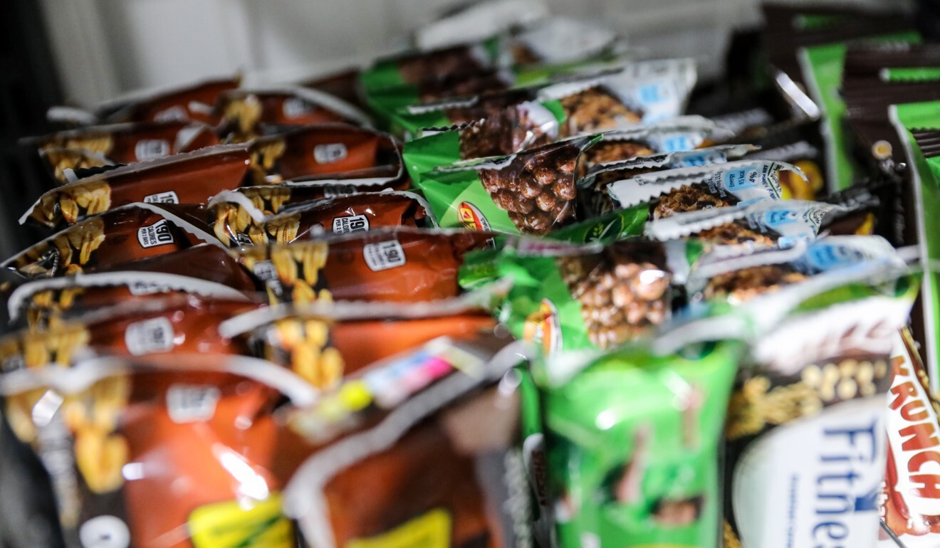 The Consumer Council found 90 per cent of 38 samples of energy bars qualified as “high sugar” foods under Centre for Food Safety standards. Photo: K. Y. Cheng