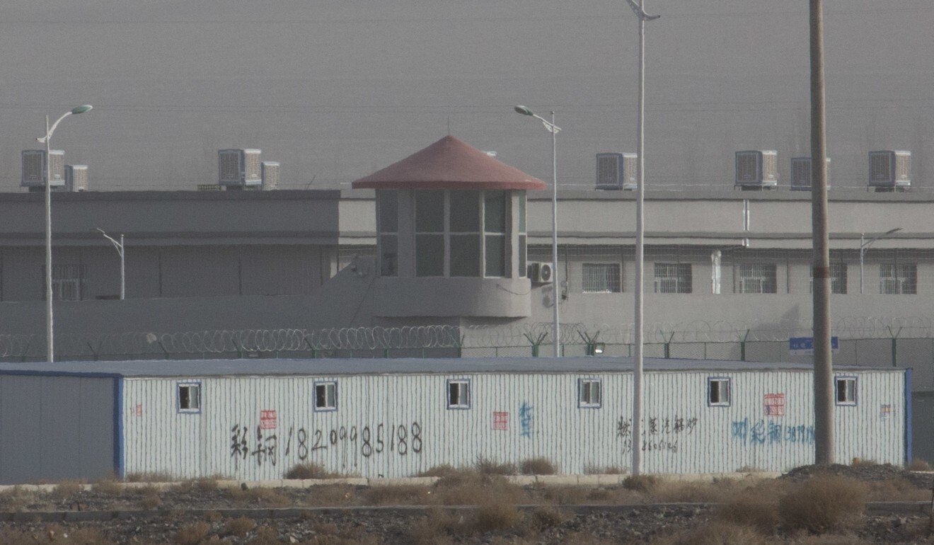 Beijing has faced widespread criticism of its treatment of Uygurs in Xinjiang, including the use of internment camps. Photo: AP