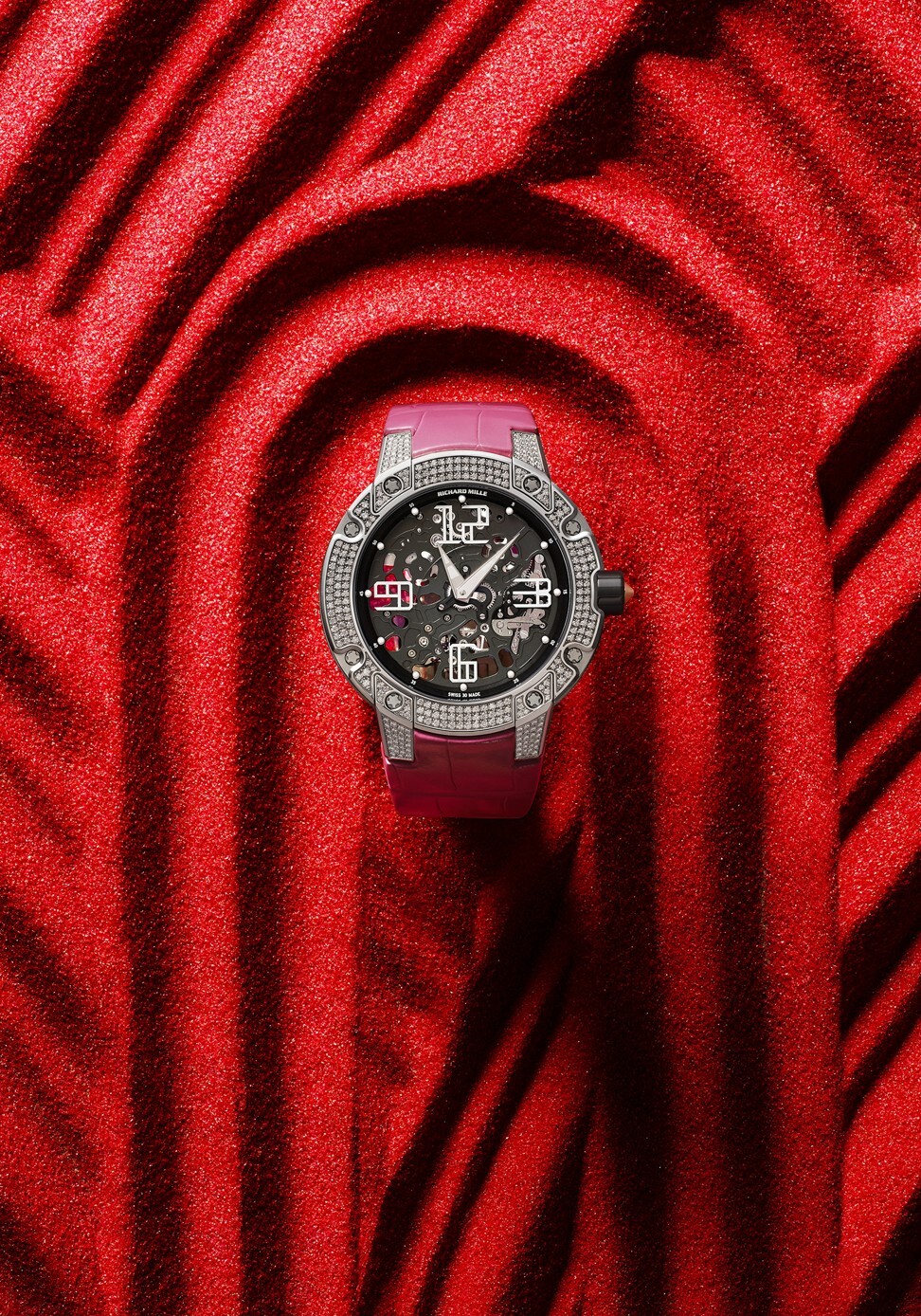 The RM 033 is only 6.3mm thick and has a power reserve of 45 hours. Photo: Richard Mille