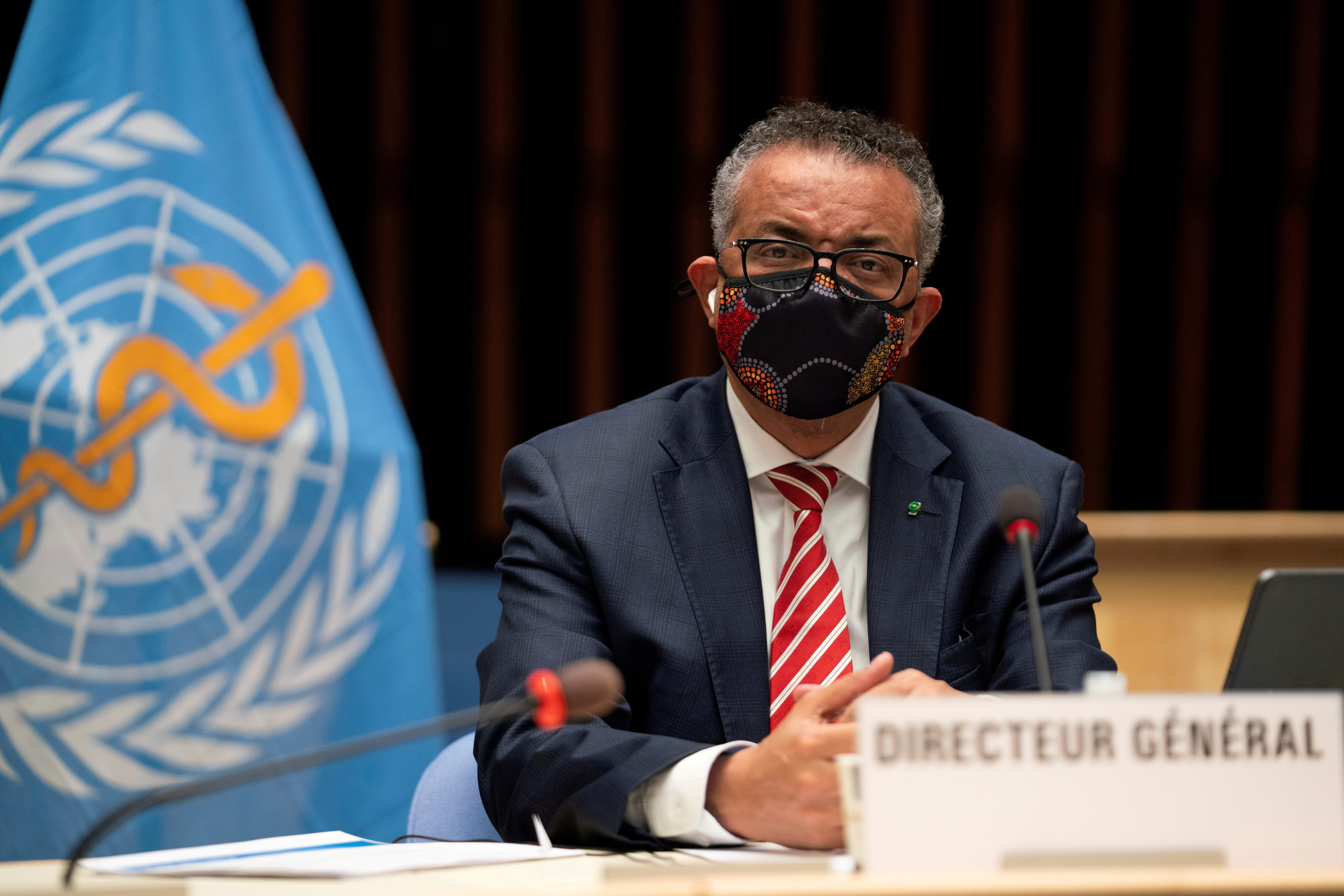 Tedros Adhanom Ghebreyesus, director general of the World Health Organization. Photo: WHO / Handout via Reuters