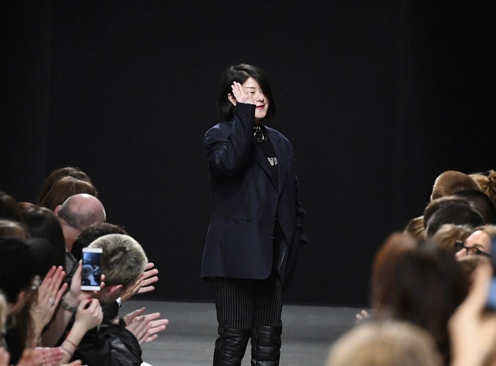 Masha Ma at a show in Paris in 2017. The designer says “the future is definitely bright” for the domestic market in China. Photo: AFP