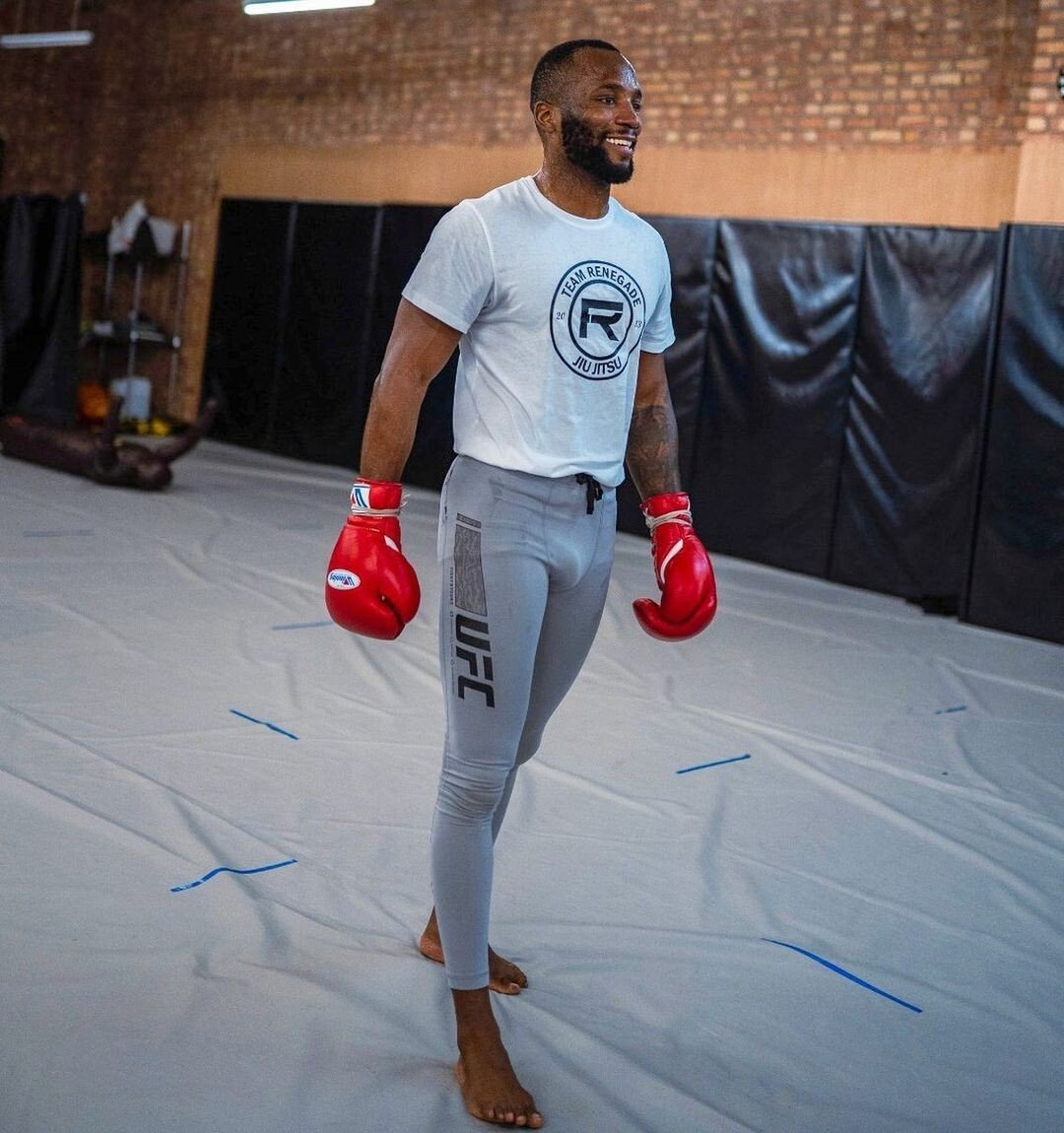 Leon Edwards during training. Photo: Instagram