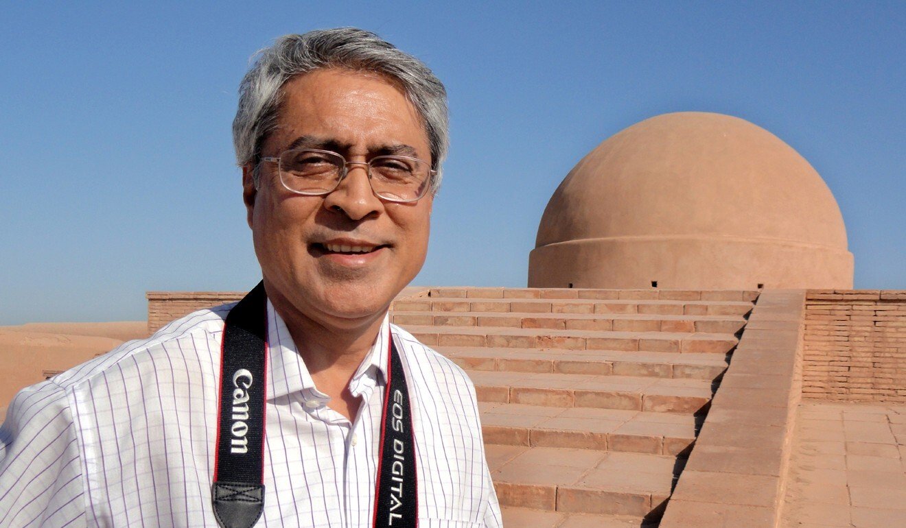 Indian art historian Benoy Behl, who took the original photo of the Ajanta Caves mural in the 1990s that has been preserved using the latest technology and stored in the Arctic World Archive. Photo: Courtesy of Benoy Behl