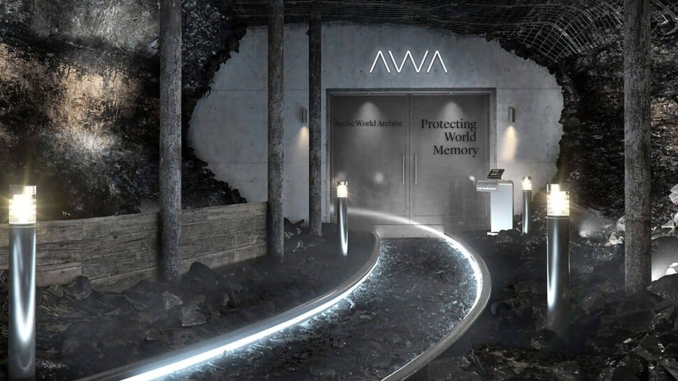 The Arctic World Archive vault. Photo: Piql