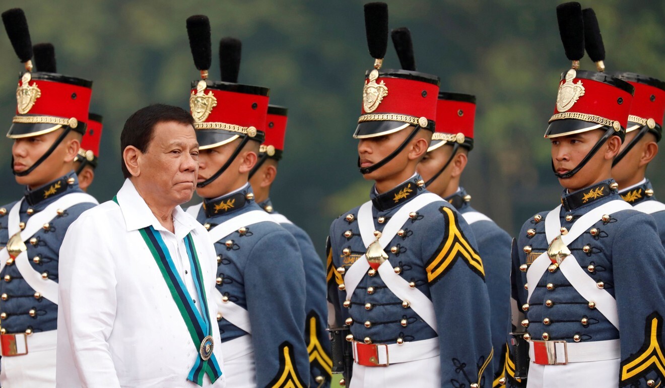 Philippine President Rodrigo Duterte said of the coronavirus in February: “The response of the people is almost hysterical, when there is almost no need for it.” Photo: Reuters