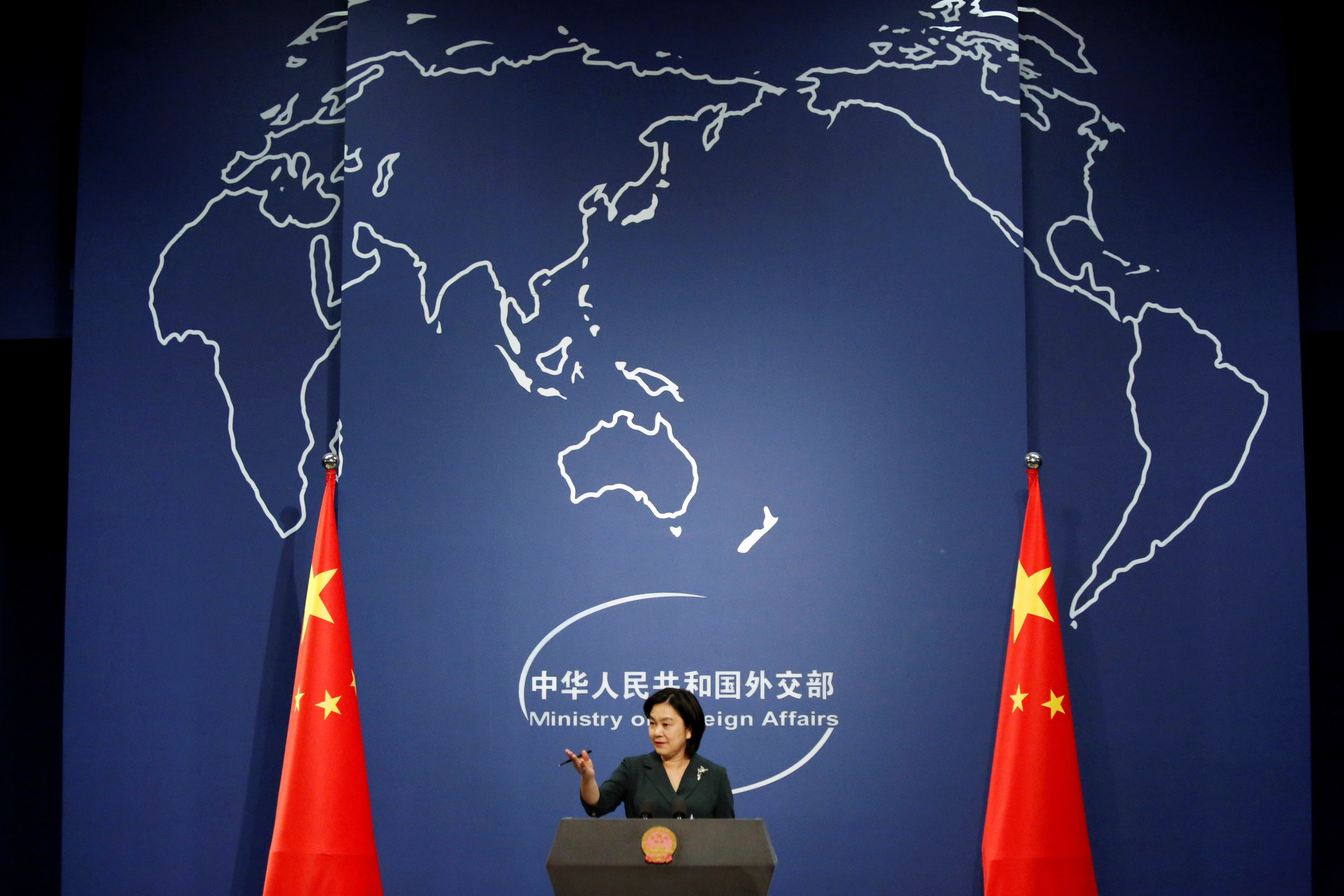 Chinese foreign ministry spokeswoman Hua Chunying. She saw potential for the Chinese government to use Western social media to change the conversation and perceptions around China. Photo: Reuters