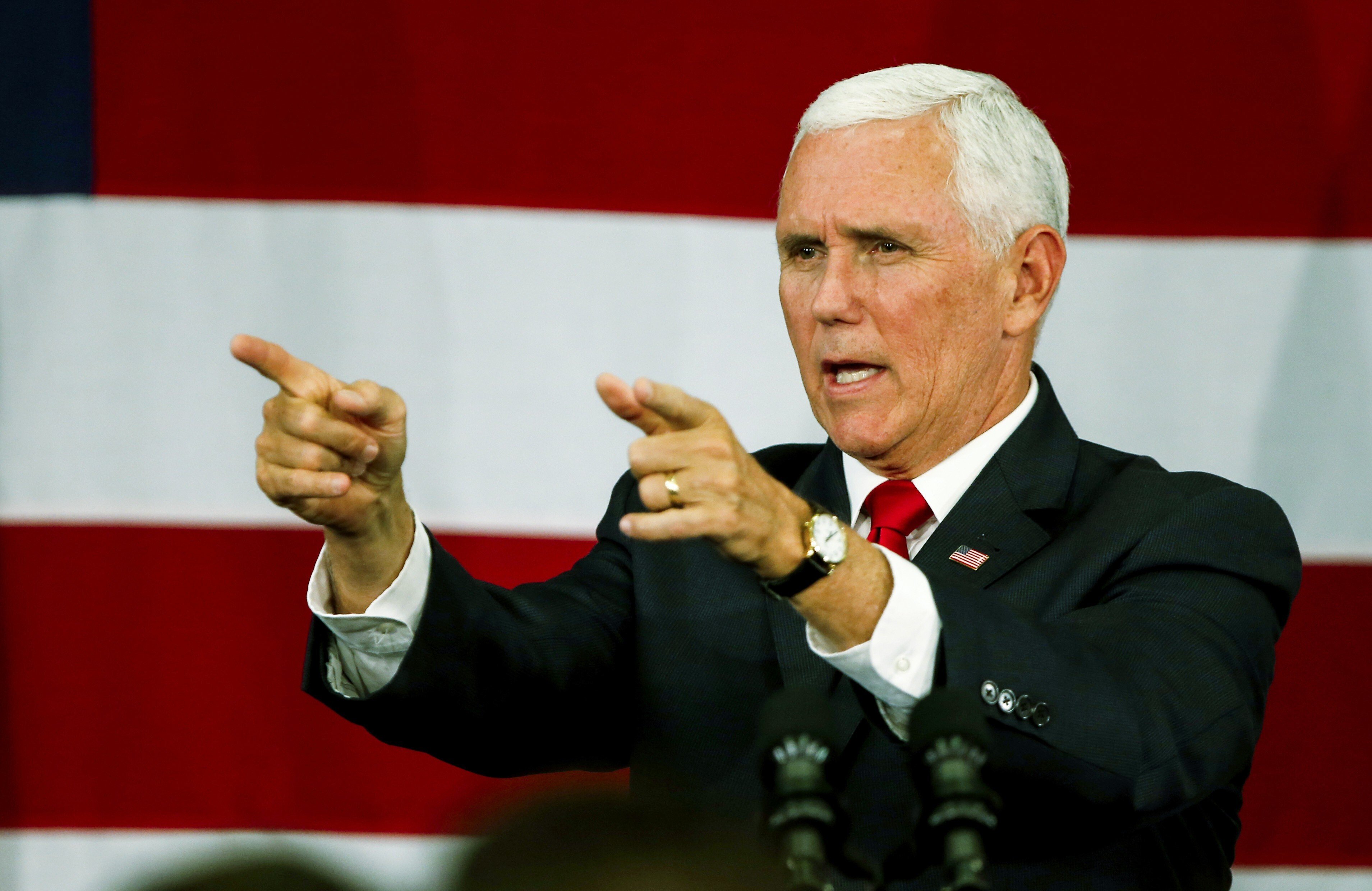 US Vice-President Mike Pence. Photo: AP