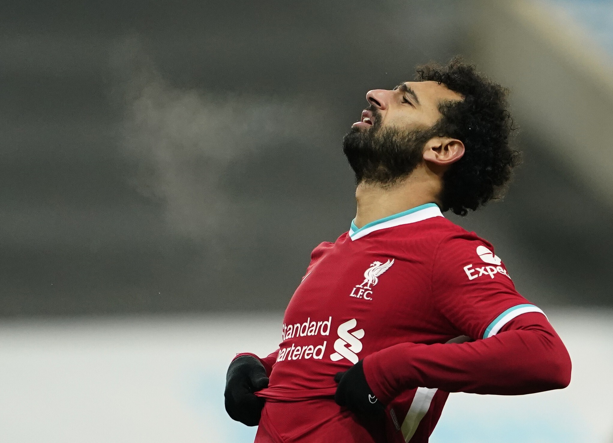 Mohamed Salah has many reasons to stay at Anfield, despite the lure of Barcelona or Real Madrid. Photo: AP