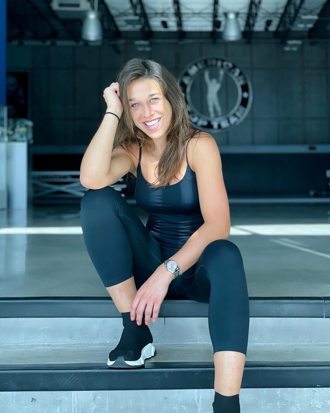 Joanna Jedrzejczyk at the American Top Team gym in Florida. Photo: Instagram