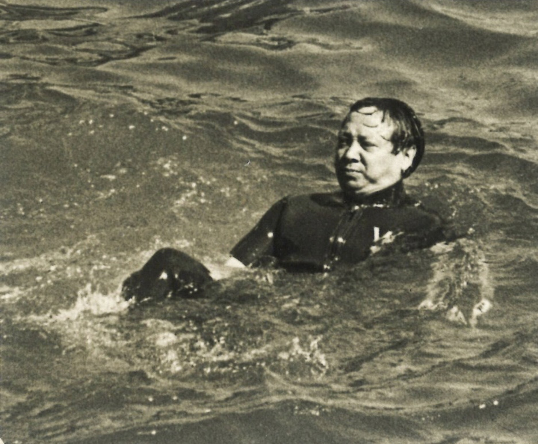 Uncle Ray remembers plunging into frigid waters for charity in 1965. Photo: Handout