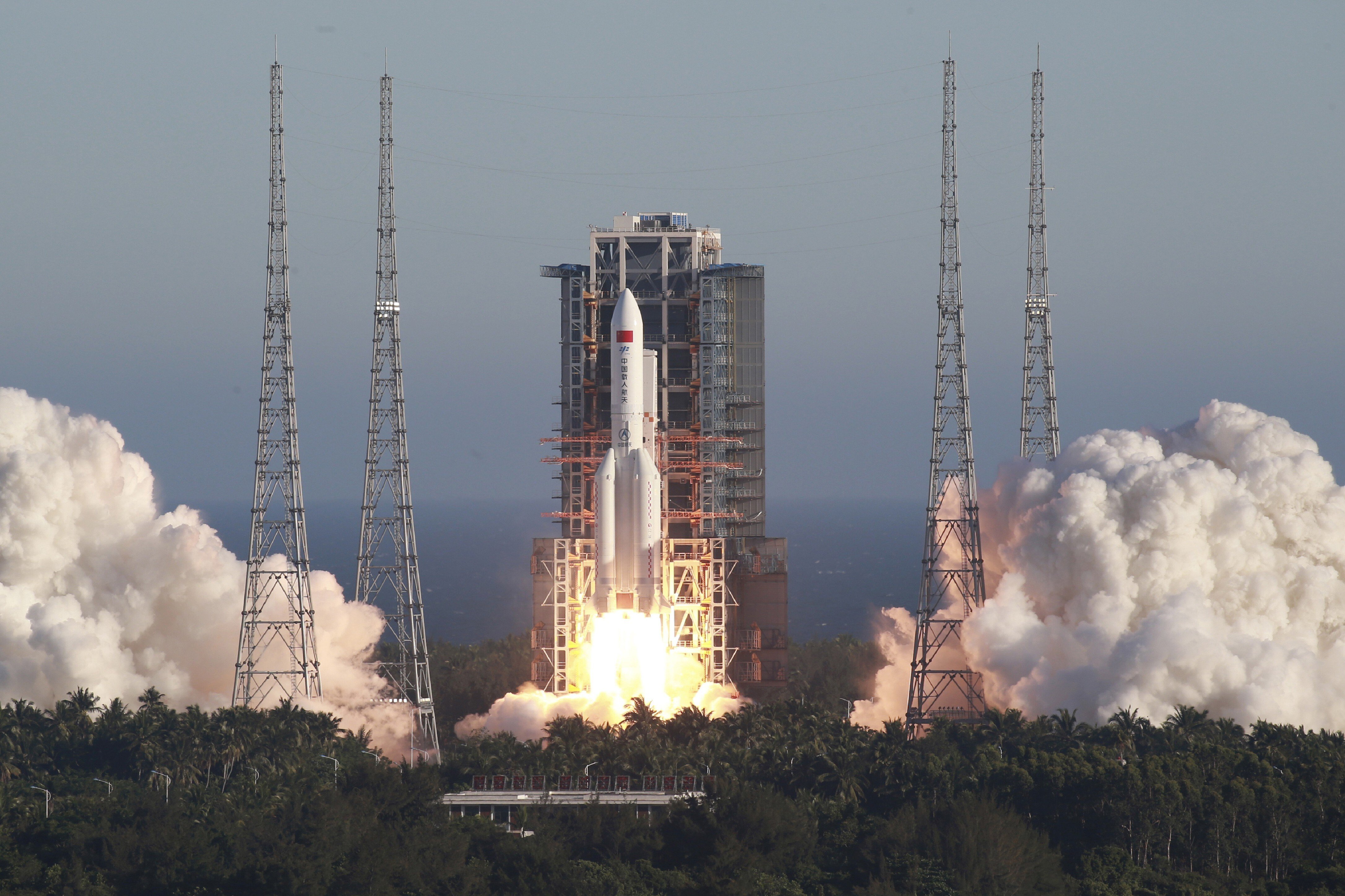 China has launched more satellites than any other country in recent years. Photo: AP