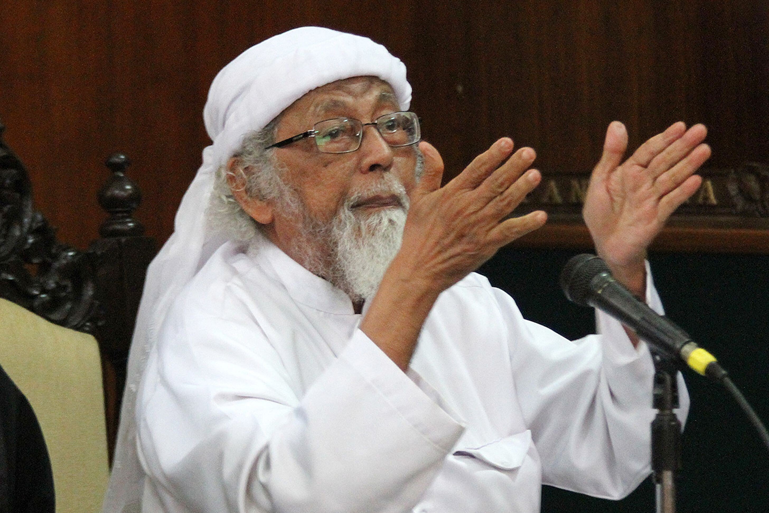 Indonesian cleric Abu Bakar Bashir will be released from prison this week. Photo: AFP