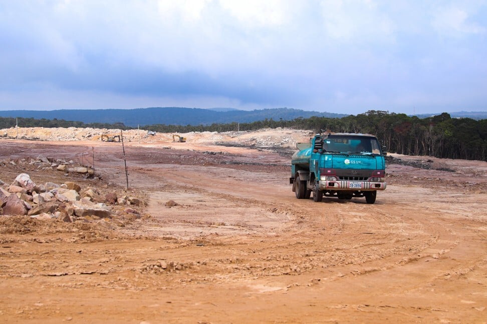 Swathes of Bokor National Park are being razed to make way for satellite cities. Photo: Cesar Lopez Balan