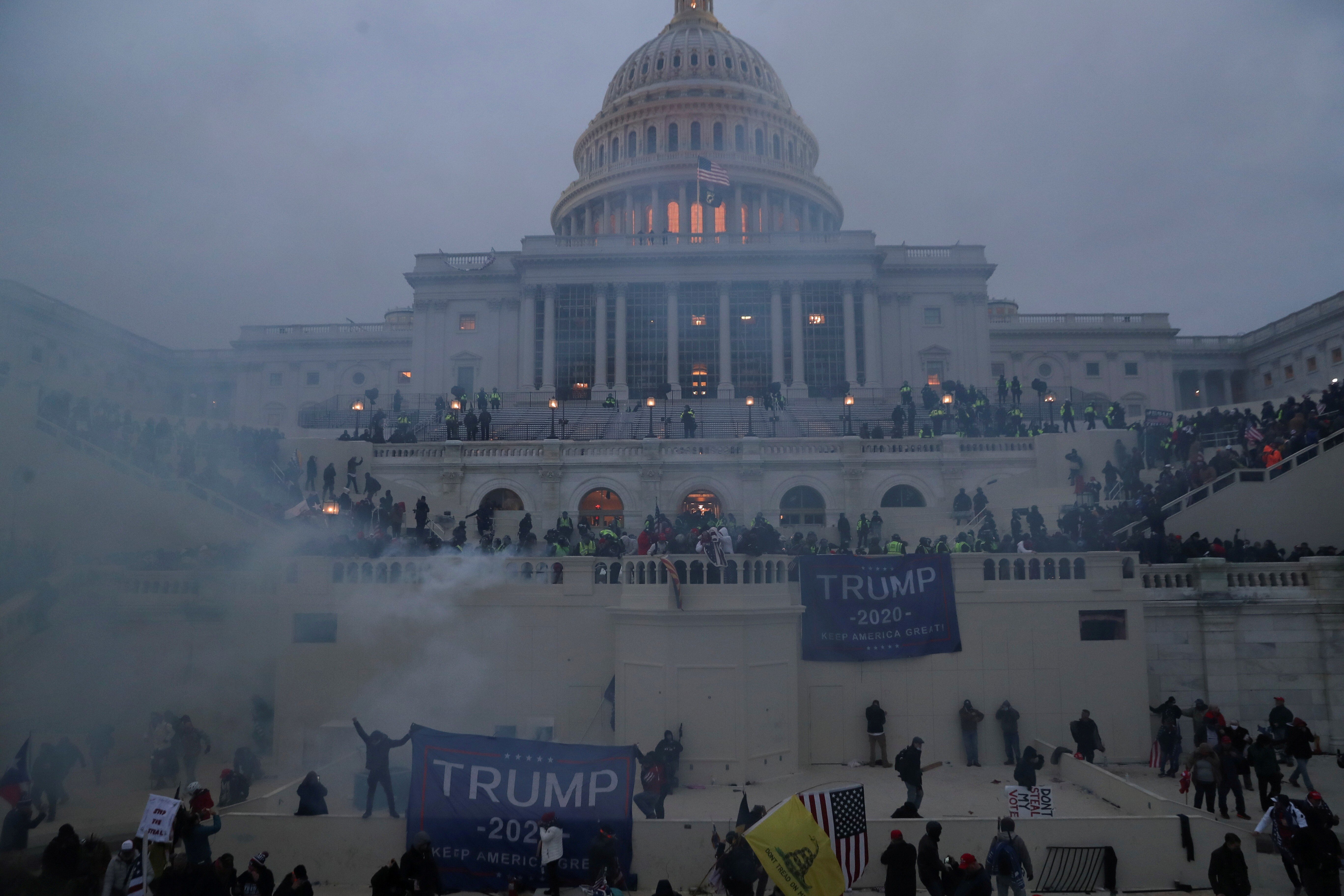 China has issued a safety warning to its citizens in the US after protests in Washington. Photo: Reuters