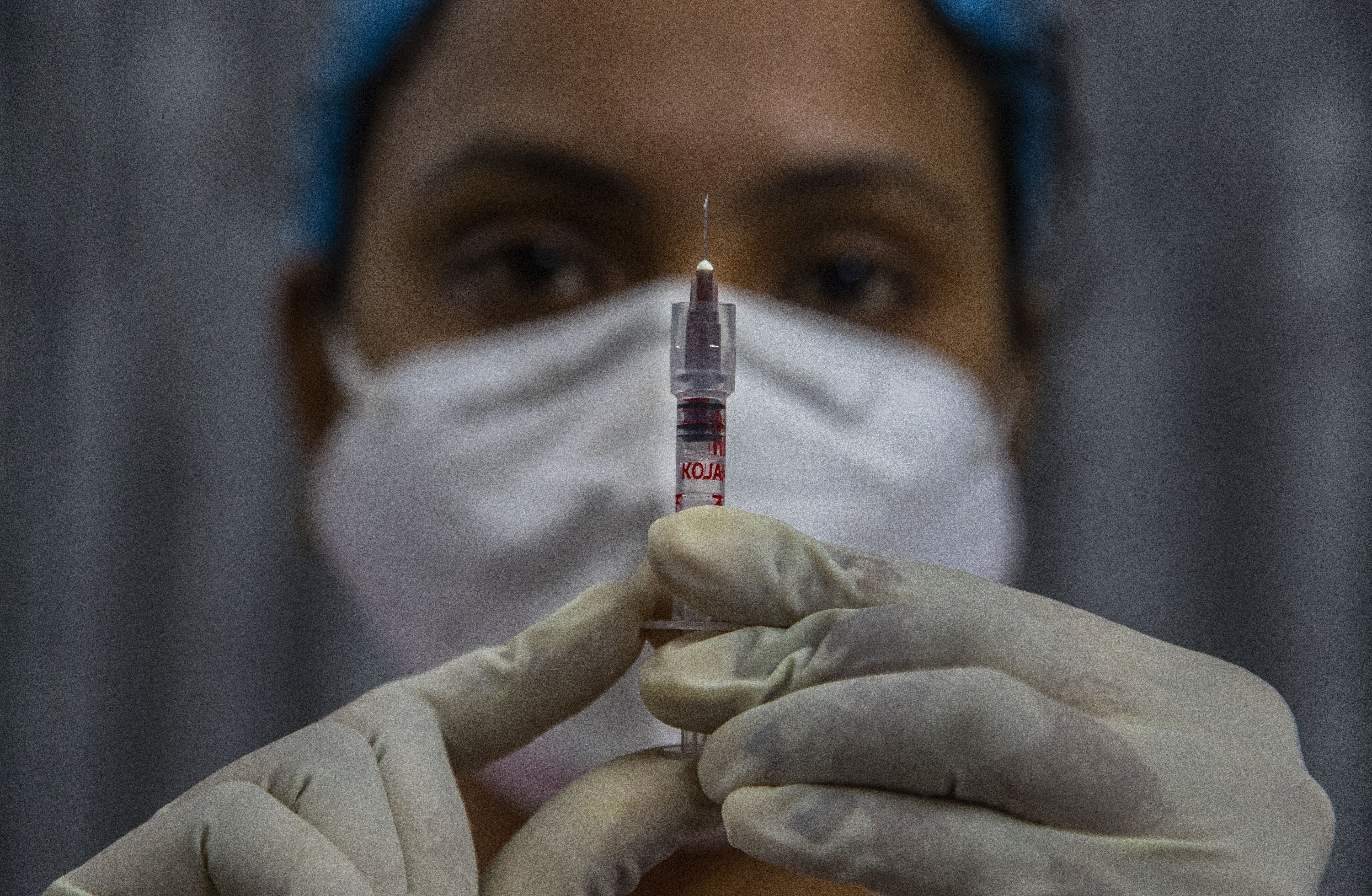 On January 3, India’s drug regulator authorised two vaccines for emergency use – Covishield and Covaxin, a home-grown vaccine by the Hyderabad-based giant Bharat Biotech which has not yet completed human trials. Photo: AP